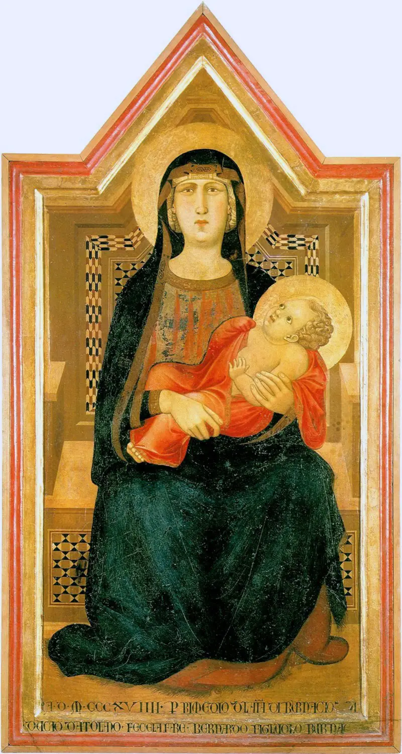 Madonna and Child Ambrogio Lorenzetti